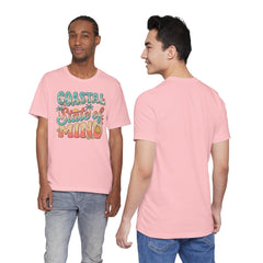 Coastal State of Mind Tee — Retro Beach Graphic T-Shirt