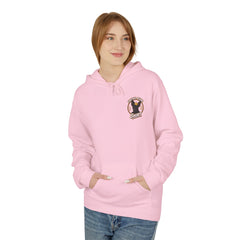 Breakfast Club Hoodie — Cute Black Dog, Bacon & Egg Graphic Pullover