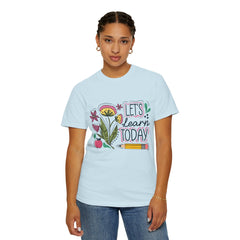 Floral Teacher T-Shirt - Comfort Colors Soft