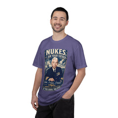 Nukes I Am Your Father Vintage United States Navy Nuclear Power Submarine Graphic T-Shirt