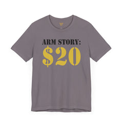 Arm Amputee Funny Quote - Unisex Short Sleeve Tee,Amputee Humor,Gift For Him,Gift For Her,Limb Awareness,Unique Amputee Gift,Ice Breaker