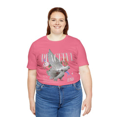 Peaceful Flowers With Dove Unisex Tee