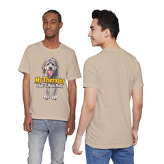 My Therapist Has A Wet Nose Personalized with your dog(s) image T-Shirt