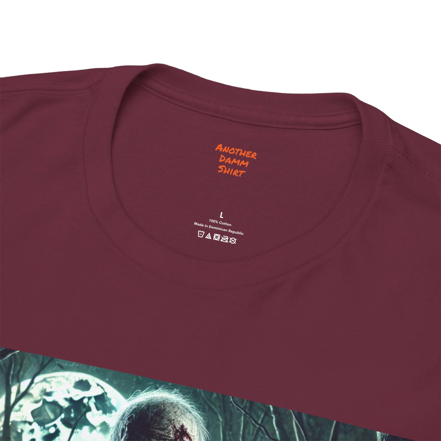 ZOMBIES WOODS! Graphic Unisex Heavy Cotton Tee