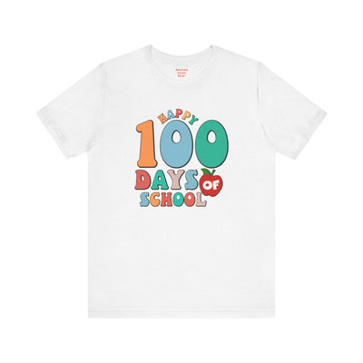 100 DAYS OF SCHOOL - Unisex Jersey Short Sleeve Tee | Elementary School Holiday, Gift For Her, Gift For Him, Teacher Shirt, Classroom Shirt
