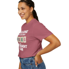 Mahjong Retirement Plan Unisex T-Shirt - Fun Gift for Friends