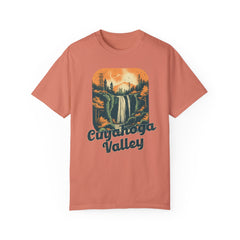 Cuyahoga National Park Graphic, Comfort Colors Soft Relaxed Fit Unisex Garment-Dyed T-shirt