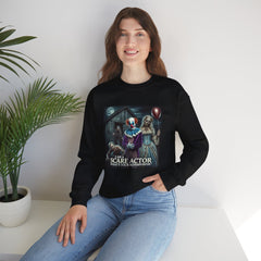 Scare Actor Halloween Horror Unisex Heavy Blend™ Crewneck Sweatshirt
