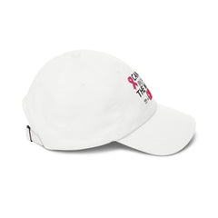 Cancer Picked the Wrong Girl Dad Cap – Breast Cancer Survivor Support Hat