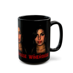 Black Mug - Gone Too Soon, Amy Winehouse, 3 Graphics (11oz, 15oz)