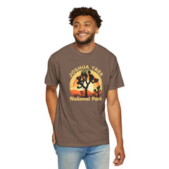 Joshua Tree National Park Graphic, Comfort Colors Soft Relaxed Fit Unisex Garment-Dyed T-shirt