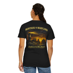 Montauk to Maryland Lighthouse Series T-Shirt — 'Guardians of the Mid-Atlantic' Scenic Tee