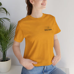 Dog Mom T-Shirt — Personalized Your Dog Image  Tee (Custom Name)