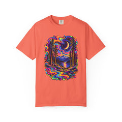 Mystical Psychedelic Moonlit Forest T-Shirt