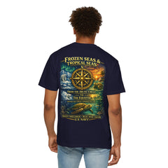 Navy "Frozen Seas & Tropical Seas" T-Shirt — U.S. Navy Blue Nose and Shellback Tribute