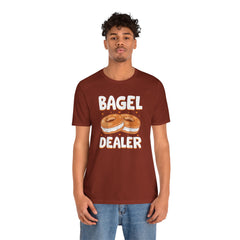 Funny Bagel Dealer Tee - Graphic Shirt