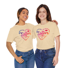 Will Always Be Connected Sisters Unisex Jersey Short Sleeve Tee