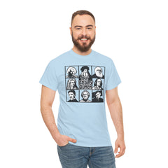 The Brainy Bunch Tee — Vintage Scientist Portraits Graphic T-Shirt