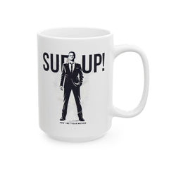 HIMYM Barney Stinson Suit Up! Quote Graphic Mug