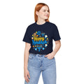 Happy Hanukkah Menorah - Unisex Jersey Short Sleeve Tee