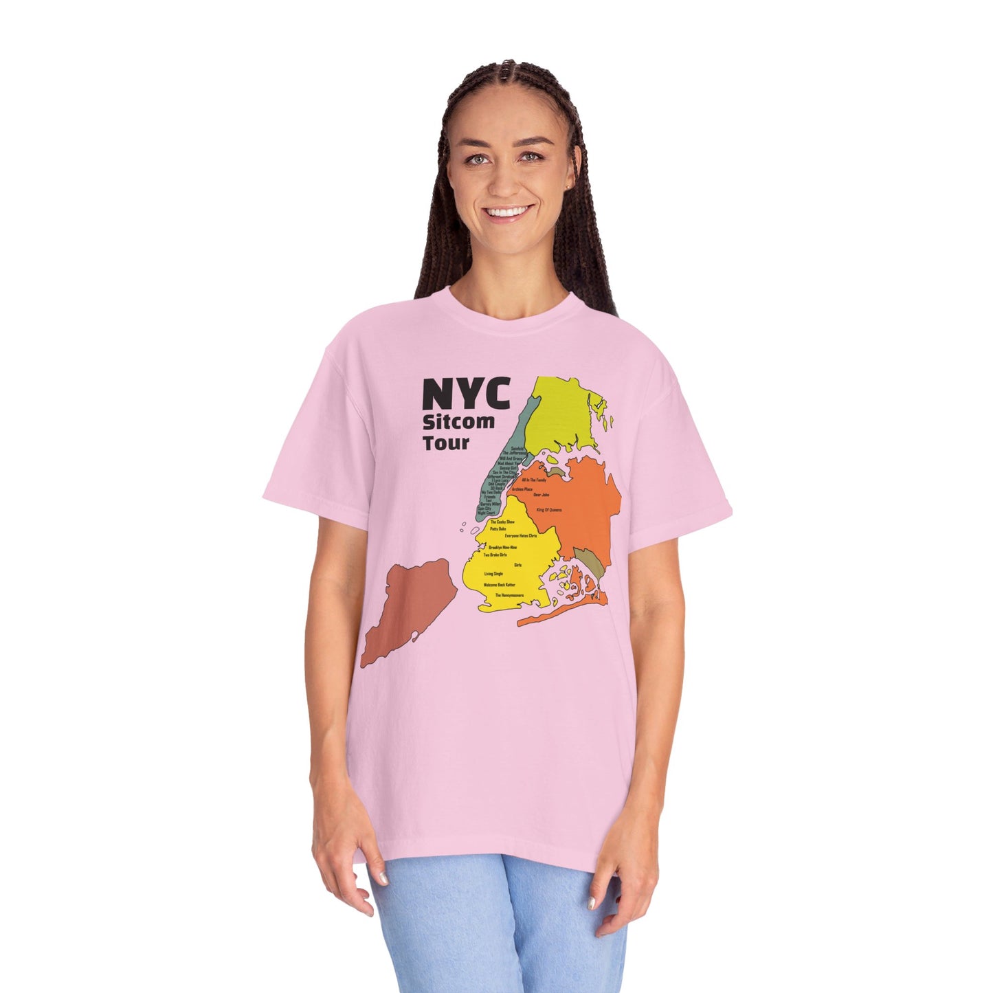 NYC Sitcoms, Comfort Colors - Unisex T-shirt