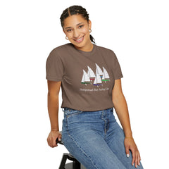 Hempstead Bay Sailing Club T-Shirt — Vintage Sailboat Race Day Tee
