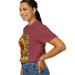 Sunflower 'You Are My Sunshine' Cannabis Graphic T-Shirt