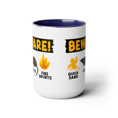 Funny Movie Mug, BEWARE! Quicksand R.O.U.S. Fire Spurts, Pop Culture, Princess Bride Mug, 80s Movie Classic, Unique Fan Gift, Cult Classic
