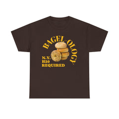 BAGEL -OLOGY NY H20 Needed - Unisex Heavy Cotton Tee
