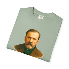 Louis Pasteur Portrait Tee – "I didn't create germs, I just warned you about them."