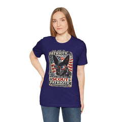 Personalized with your Dogs name and image - Patriotic Dog T-Shirt
