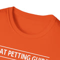 Cat Petting Guide Quote, Unisex Softstyle Graphic T-Shirt