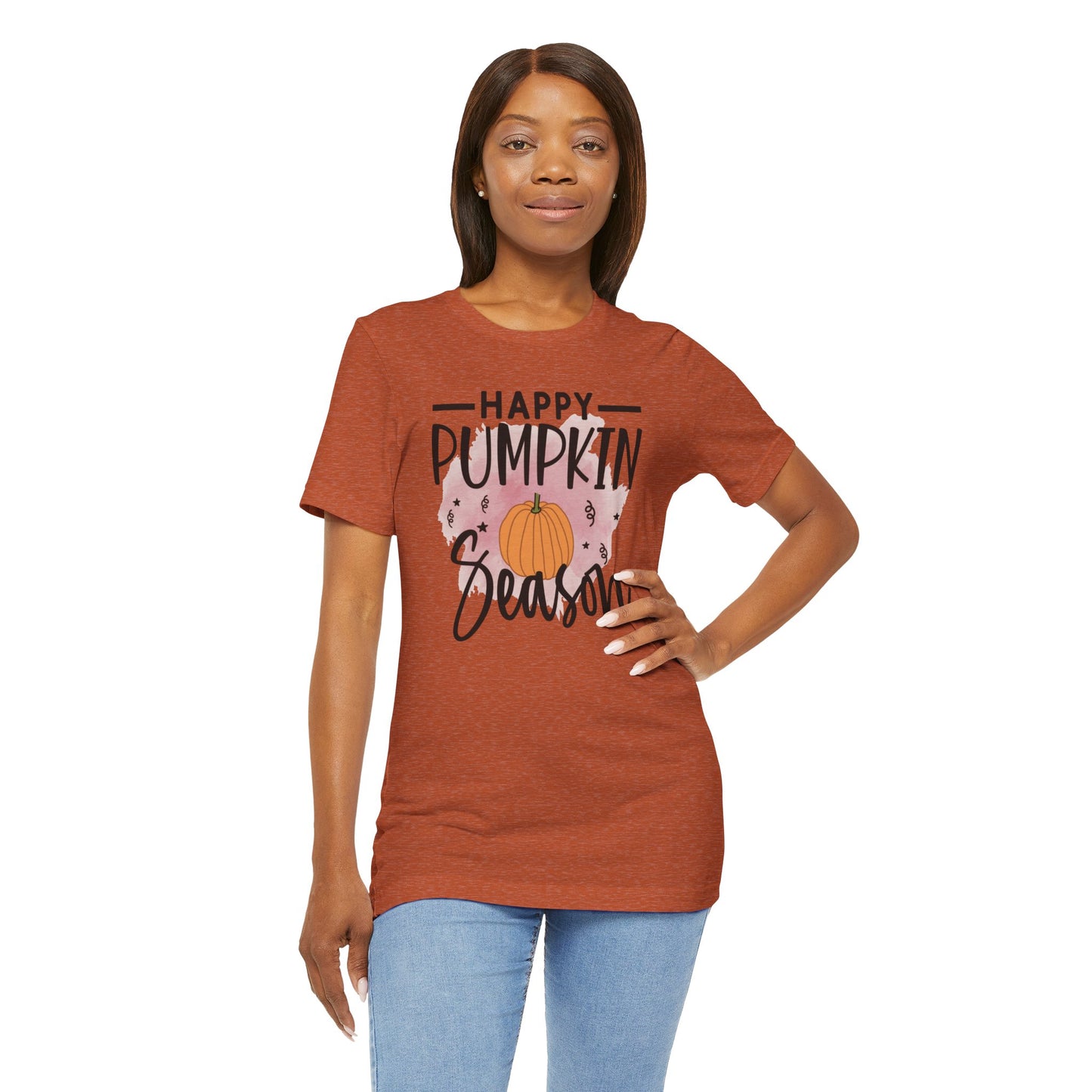 HAPPY PUMPKIN SEASON - Unisex Jersey Short Sleeve Tee