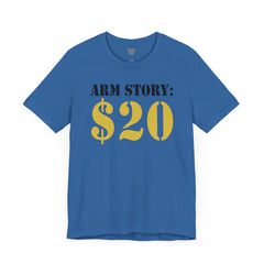 Arm Amputee Funny Quote - Unisex Short Sleeve Tee,Amputee Humor,Gift For Him,Gift For Her,Limb Awareness,Unique Amputee Gift,Ice Breaker