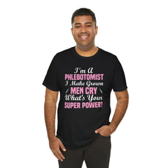 Phlebotomist Humor Tee, Funny Medical Shirt, Nurse Gift, Blood Tech Wear, Cute Phlebotomy Humor, Healthcare Apparel