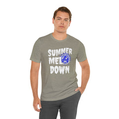 Summer Meltdown Graphic Tee — "Summer Melt Down" Sun Design