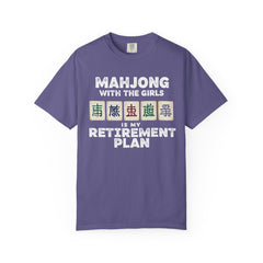 Mahjong Retirement Plan Unisex T-Shirt - Fun Gift for Friends