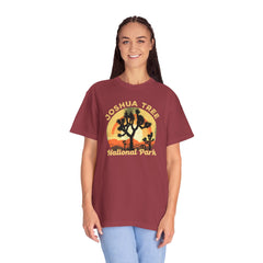Joshua Tree National Park Graphic, Comfort Colors Soft Relaxed Fit Unisex Garment-Dyed T-shirt