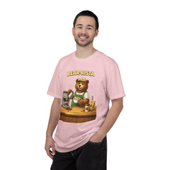 Bear‑Rista Coffee T‑Shirt — Cute Barista Bear Graphic Tee