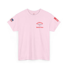 SUBMARINER RED Friday T Shirt with Fouled Anchor, American Flag, FBM / Boomer Silhouette. Remember Everyone Deployed, Dolphins