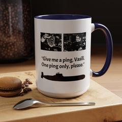 Mug - Hunt For Red October Fan Mug, Sean Connery Gift, Submarine Movie Fan Gift