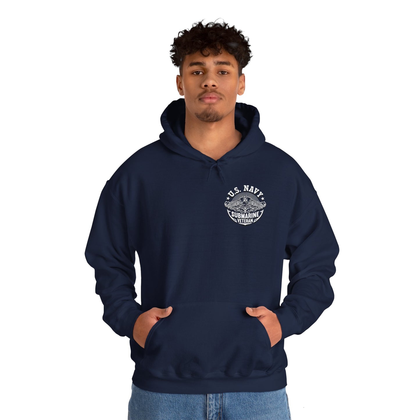 United States Navy Submarine Veteran - Graphic Unisex Heavy Blend™ Hooded Sweatshirt