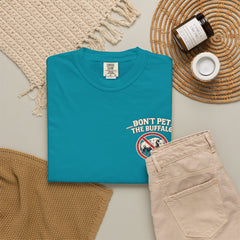 Wyoming Funny Roadtrip T-Shirt — "Three Things You Don’t Do in Wyoming" Adventure Tee