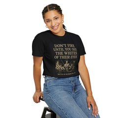 Battle of Bunker Hill Graphic T-Shirt - Unisex Garment-Dyed Tee