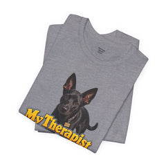 My Therapist Has A Wet Nose Personalized with your dog(s) image T-Shirt