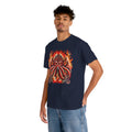 Fiery Fire Kraken - Graphic Unisex Heavy Cotton Tee