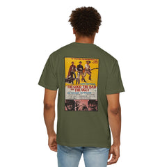 Vintage The Good The Bad And The Ugly Western Movie Front And Back Graphic T-Shirt