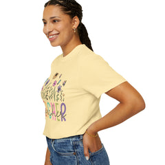 Floral Teacher Appreciation T-Shirt - Comfort Colors Soft