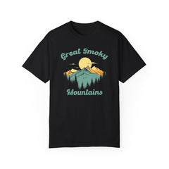 Great Smoky National Park National Park Graphic, Comfort Colors Soft Relaxed Fit Unisex Garment-Dyed T-shirt