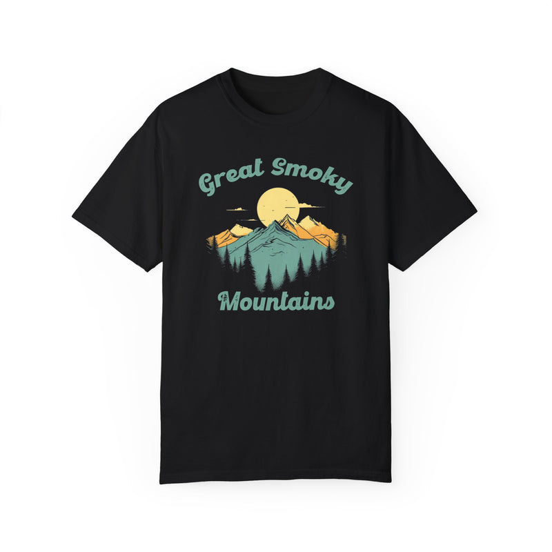 Great Smoky National Park National Park Graphic, Comfort Colors Soft Relaxed Fit Unisex Garment-Dyed T-shirt